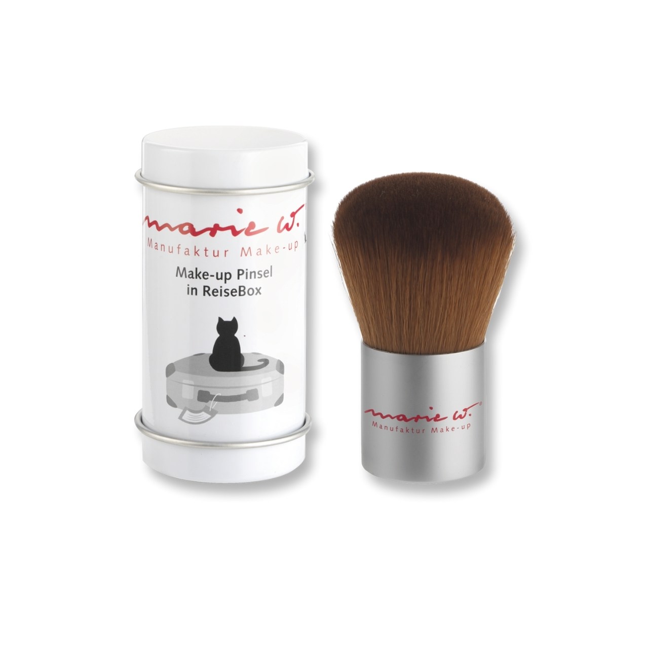 MAKE-UP BRUSH WITH TRAVEL BOX